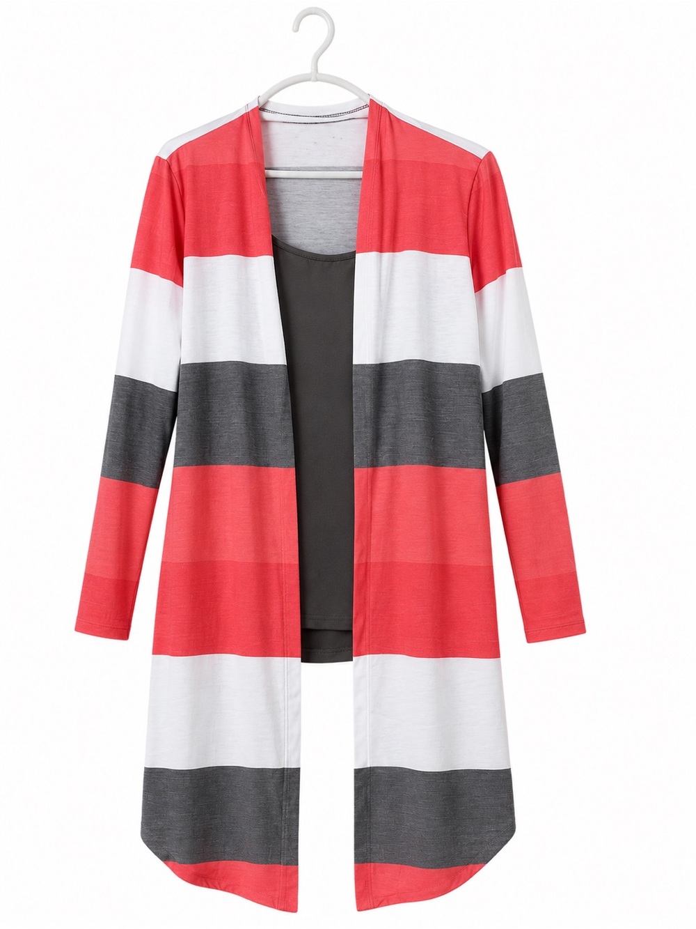 XL Grey Polyester Blend Top